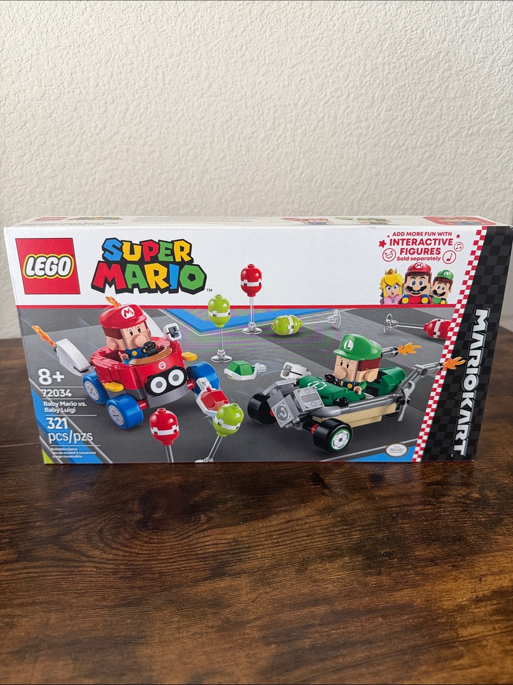 NIB Lego Super Mario Baby Mario vs. Baby Luigi